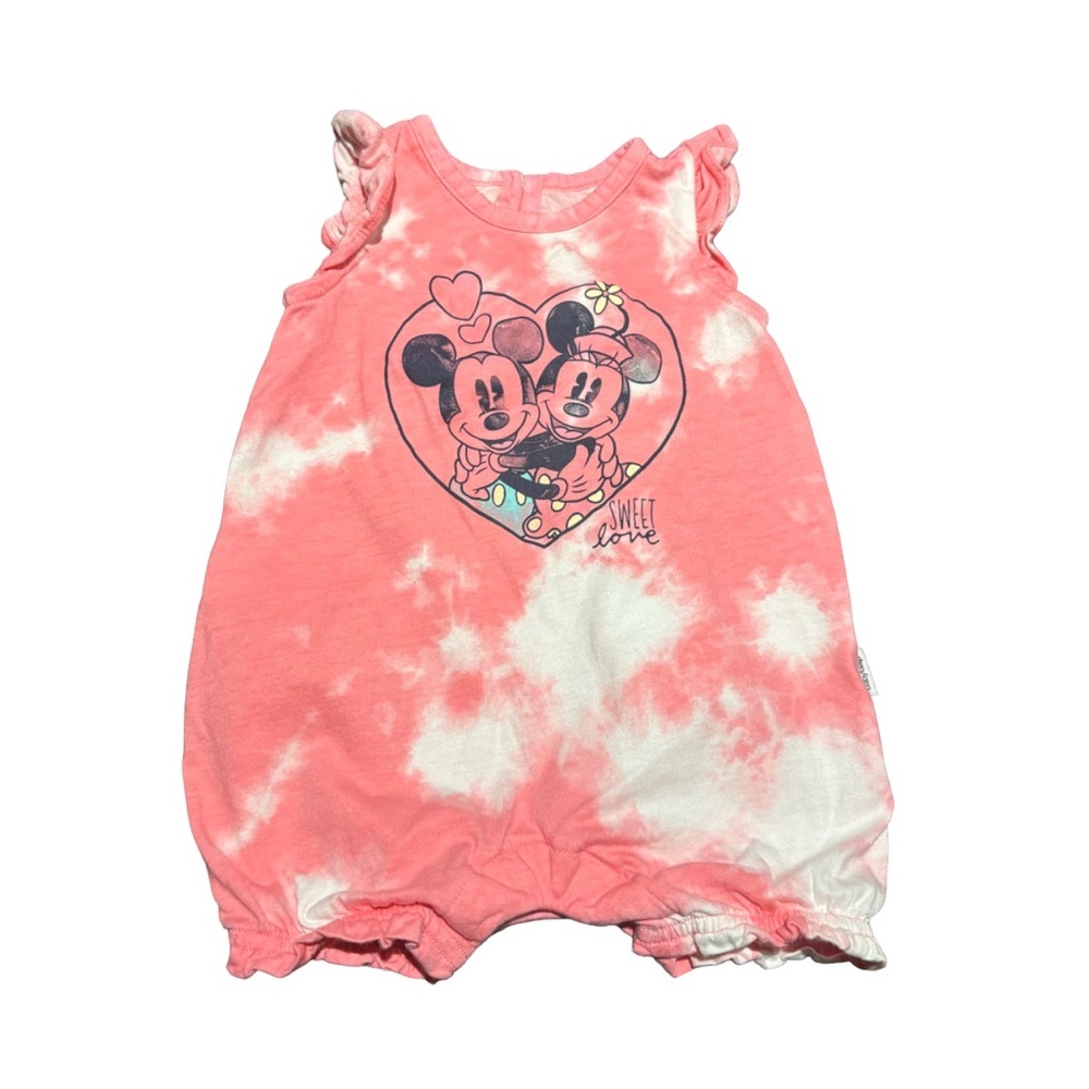 Baby Gap Minnie Mouse Romper Size 0-3 Months - Picture 3 of 7